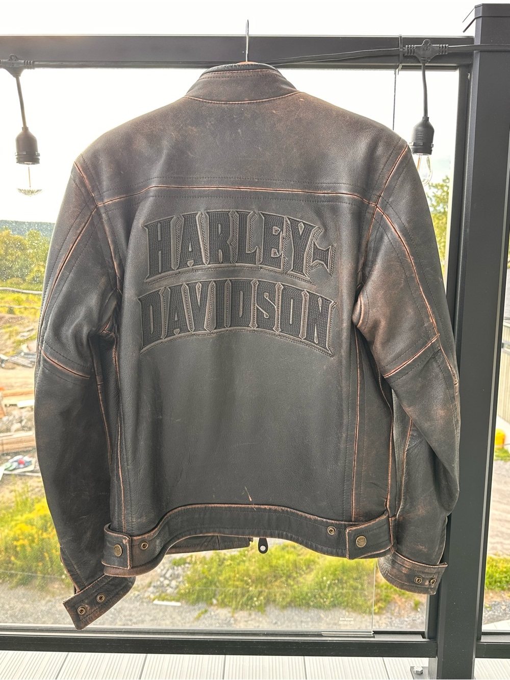 Harley-Davidson Men's Brown Leather Jacket